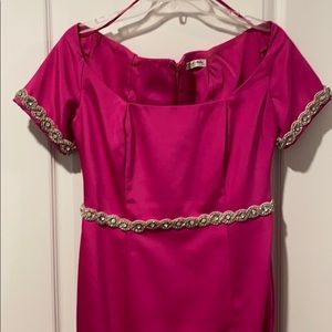 Gently worn custom evening gown.